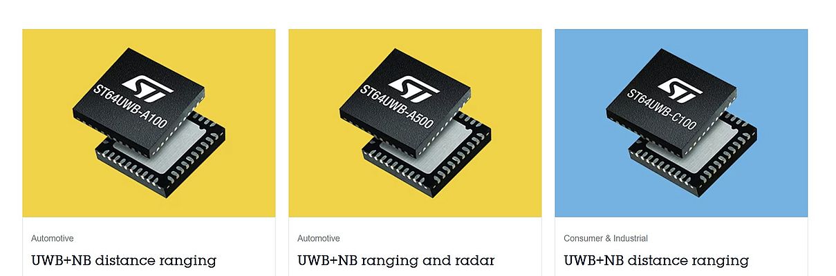 Puces UWB haute précision embarquées - STMicroelectronics Puces UWB haute précision embarquées - STMicroelectronics