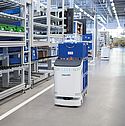 Bosch Rexroth présente l’AGV intelligent ActiveShuttle Bosch Rexroth présente l’AGV intelligent ActiveShuttle