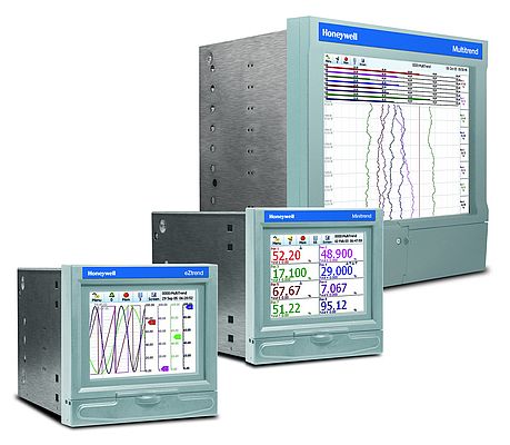 Les enregistreur de données numériques eZtrend, Minitrend et Multitrend