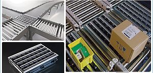 Module de transfert multidirectionnel à plat pour le tri automatisé Module de transfert multidirectionnel à plat pour le tri automatisé