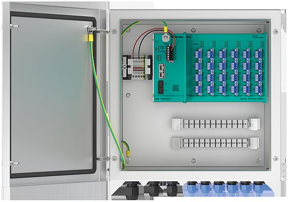Solutions de câblage avec boîtiers en acier inoxydable ou en polyester renforcé de fibres de verre - Pepperl+Fuchs Solutions de câblage avec boîtiers en acier inoxydable ou en polyester renforcé de fibres de verre - Pepperl+Fuchs