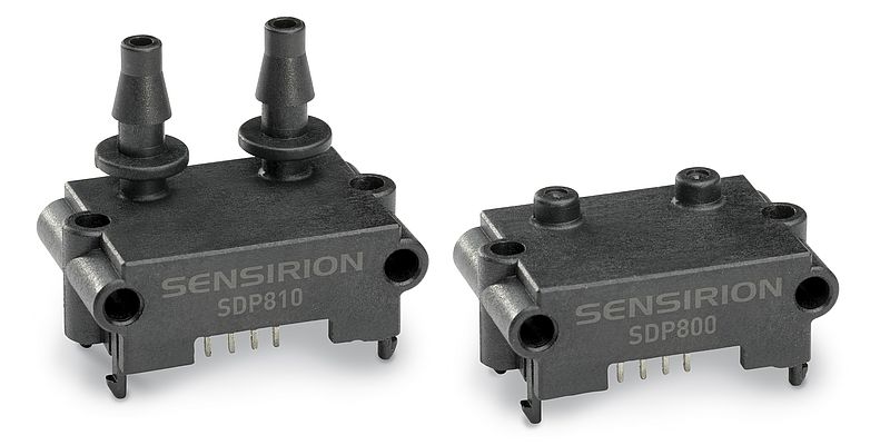 SDP8xx di Sensirion è un vero e proprio sensore di flusso “travestito” da sensore di pressione