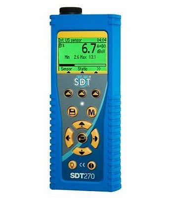 L'SDT270 include un sensore di temperatura e un tachimetro laser