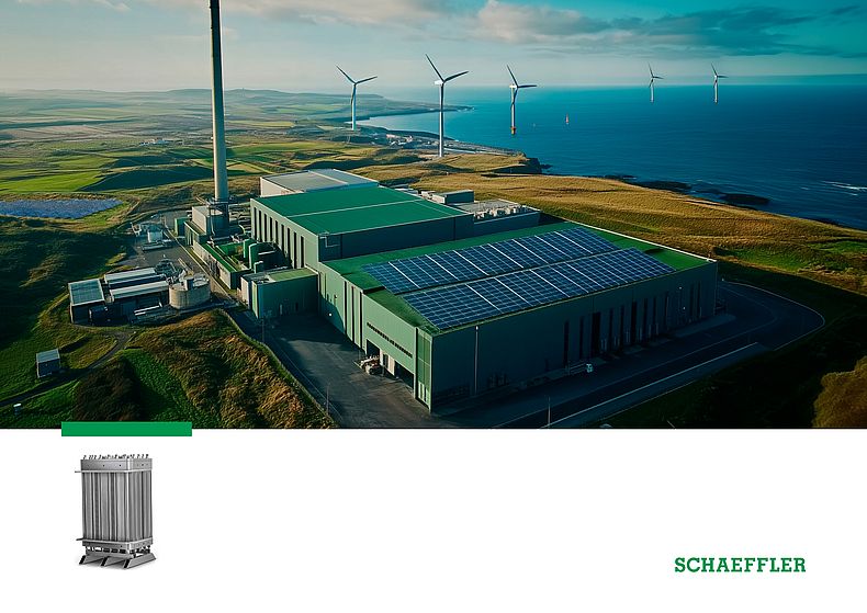 Schaeffler presenta tecnologie innovative per la produzione di idrogeno verde