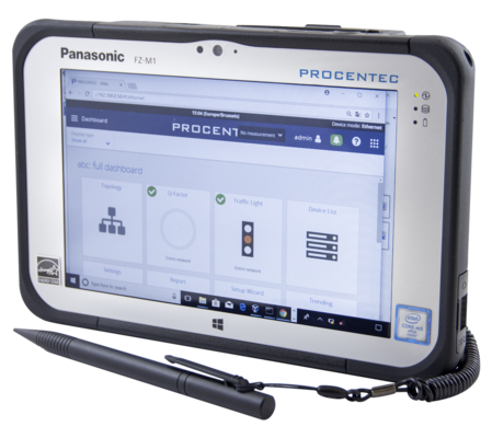 Mercury è un tablet robusto contenente il nuovo pacchetto software multipiattaforma di PROCENTEC