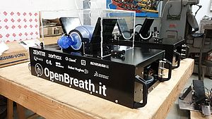 OpenBreath, il ventilatore polmonare automatizzato made in Italy