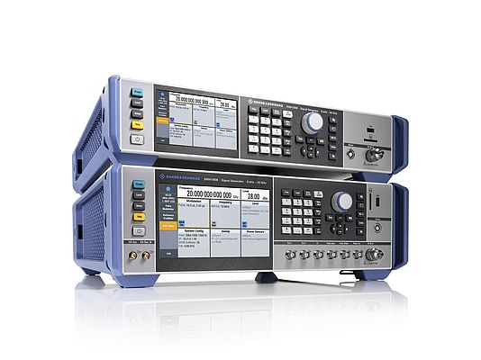 Il generatore R&S®SMA 100B è molto ergonomico e pratico da utilizzare