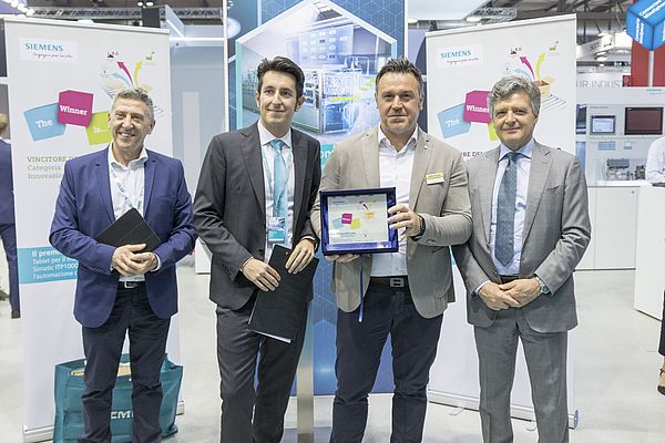 Il primo premio nella Categoria Innovazione Tecnologica è stato assegnato a Tiber Pack