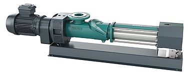 Pompa a monovite per il pompaggio continuo