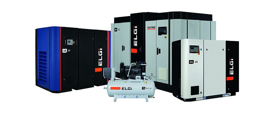 ELGi presenta soluzioni per aria compressa ad alta efficienza energetica