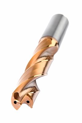 Il raggio del margine esterno della punta HPR, brevettato, garantisce una lunga durata dell’utensile e un’eccellente qualità del foro