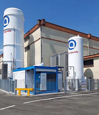 Primo impianto europeo di Air Liquide per l'autoproduzione di azoto