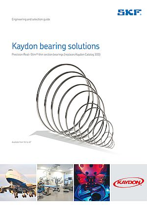 Kaydon presenta il nuovo catalogo cuscinetti