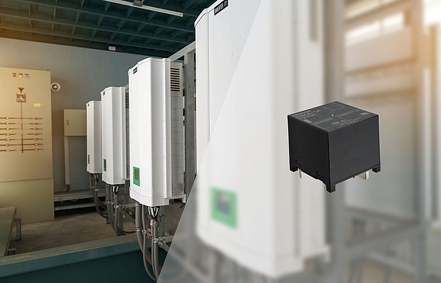 Il relè Omron G9KA 800V/200A è rivolto ai compensatori di potenza associati alla microgenerazione di energia rinnovabile, nonché agli inverter solari e sistemi UPS