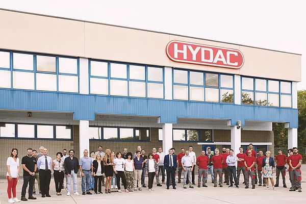 Il team di Hydac Italia è composto da oltre 83 dipendenti