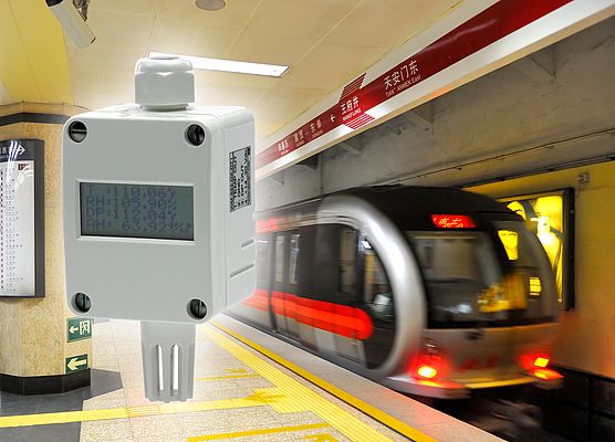 Relative Feuchtesensoren für chinesische Metro-Linie