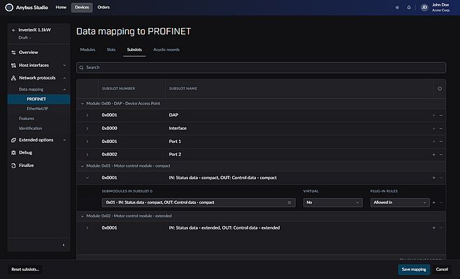 Dank dem Anybus-Studio muss Netzwerkkommunikation nicht mehr aufwendig programmiert werden, sondern kann über ein geführtes Menü konfiguriert werden. Bild: HMS
