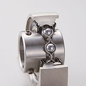 Edelstahllager mit IP69K-Schutz