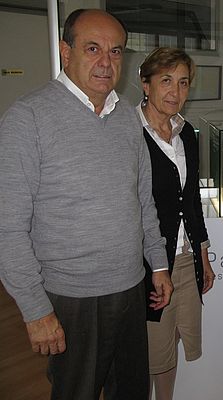 Roberta Panceri und Donato di Reda, Eigentümer von Pavone Sistemi