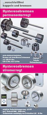 Verschleissfrei kuppeln und bremsen