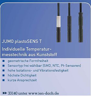 plastoSENS T: Individuelle Temperaturmesstechnik aus Kunststoff