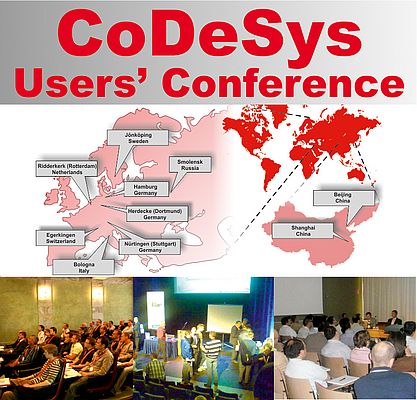 CoDeSys Users’ Conference wieder international auf Tour