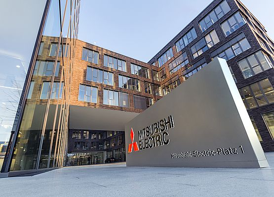 Heudquarter Europa von Mitsubishi Electric in Ratingen bei Düsseldorf