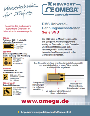 DMS Universal - Dehnungsmessstreifen