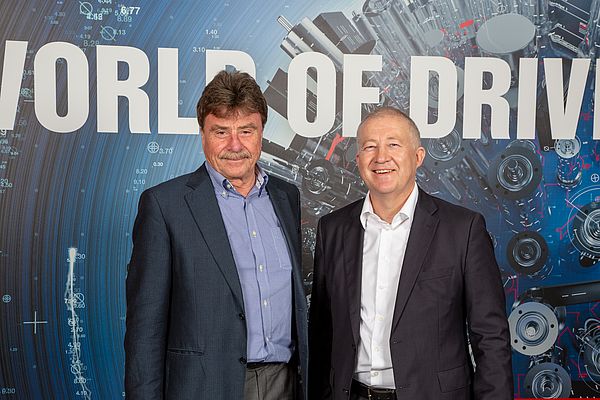 v.l.n.r.: Dr. Karl-Walter Braun und CEO Eugen Elmiger