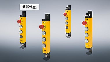 Bedieneinheit mit IO-Link Safety-Anbindung