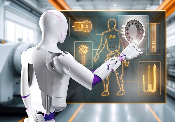 Alles im Angebot, von der Robotik-Komponente bis zum Humanoiden