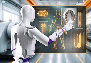 Alles im Angebot, von der Robotik-Komponente bis zum Humanoiden