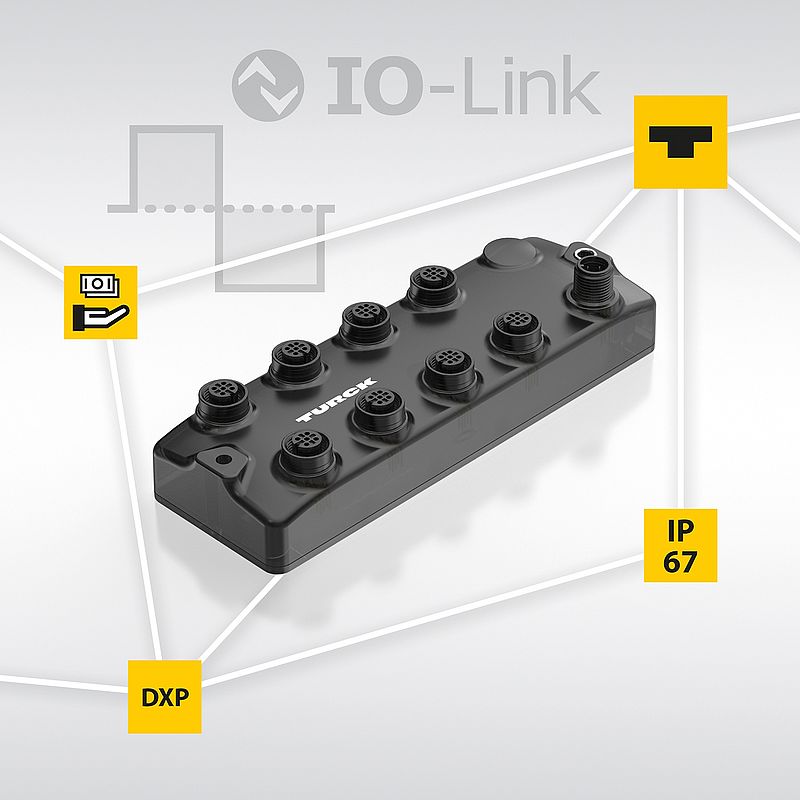 IO-Link Hub für Standardanwendungen