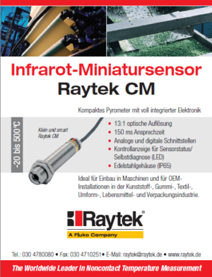 Infrarot-Miniatursensor Raytek CM