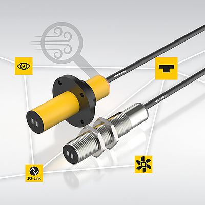 Luftstromsensoren mit IO-Link