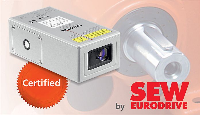 FLS-C Laser-Sensor wurde für SEW Positionieranwendungen zertifiziert
