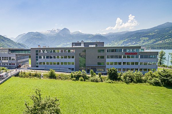 Hauptsitz der maxon Gruppe in Sachseln/Schweiz