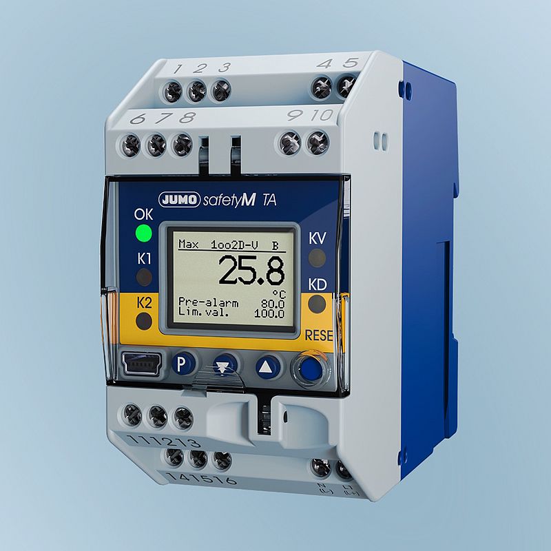 Flexibler Sicherheitsbegrenzer mit universellem Eingang