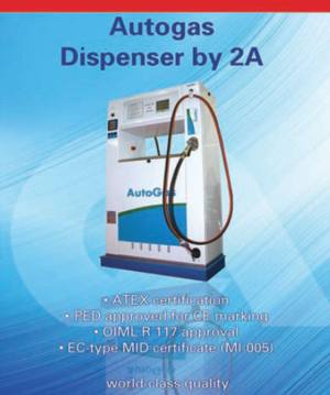 Autogas Dispenser von 2A