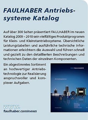FAULHABER Antriebssysteme Katalog