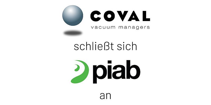COVAL schließt sich der Piab-Gruppe an