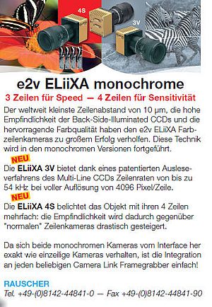 e2v ELiiXA monochrome