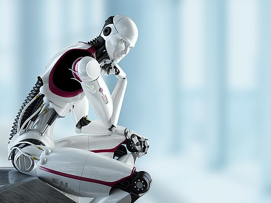 Humanoide Roboter benötigen über 20 Motorachsen zur Ansteuerung menschenähnlicher Bewegungen (Quelle: iStock_180737079)