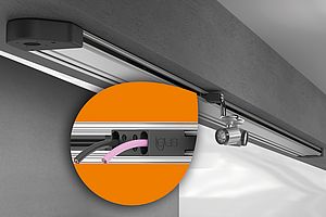 Kabelführung ohne Kette