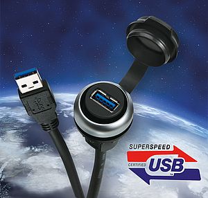 USB 3.0 Einbaudose