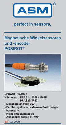 Magnetische Winkelsensoren und -encoder POSIROT&Acirc;&reg;