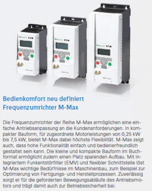 Frequenzumrichter M-Max