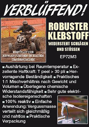 Robuster Klebstof EP72M3