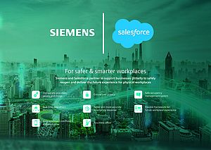 Kooperation von Siemens und Salesforce für sichere Arbeitsumgebungen