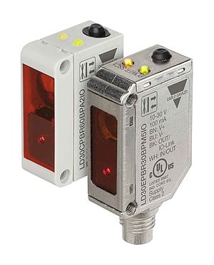 Photoelektrische IO-Link-Sensoren im Kunststoff- und Edelstahlgehäuse
